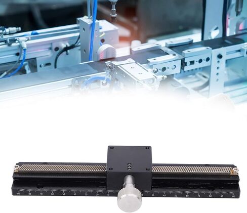 Linear Stage Dovetail Guide, Accuracy Manual Sliding Platform, Lightweight Aluminum, Friction, for Optical Equipment, Microscopes, and Labs in Saudi Arabia