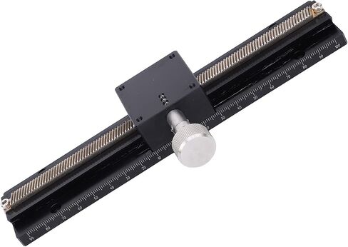 Linear Stage Dovetail Guide, Accuracy Manual Sliding Platform, Lightweight Aluminum, Friction, for Optical Equipment, Microscopes, and Labs in Saudi Arabia