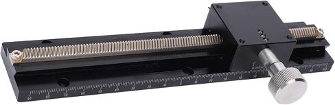 Linear Stage Dovetail Guide, Accuracy Manual Sliding Platform, Lightweight Aluminum, Friction, for Optical Equipment, Microscopes, and Labs in Saudi Arabia