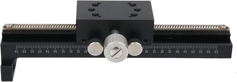 50x30mm Linear Stage, 40μm Accuracy, Dovetail Guide, Aluminum Alloy, Smooth Stable Motion, Heavy Load Compatible, for Microscopes, Optical Equipment in Saudi Arabia