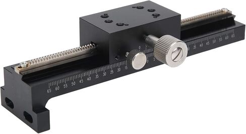50x30mm Linear Stage, 40μm Accuracy, Dovetail Guide, Aluminum Alloy, Smooth Stable Motion, Heavy Load Compatible, for Microscopes, Optical Equipment in Saudi Arabia