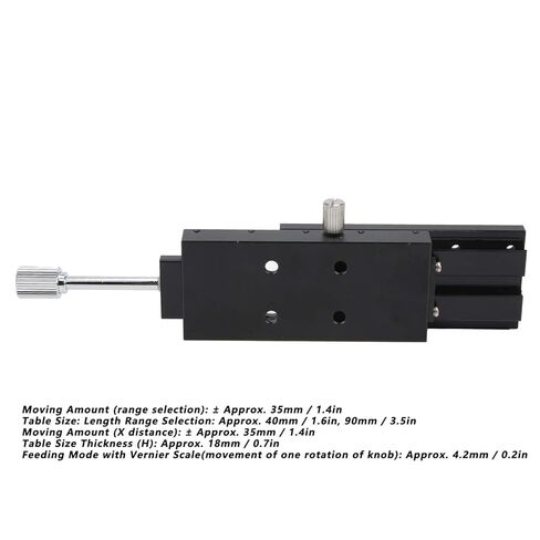 مرحلة المعدات البصرية من سبائك الألومنيوم ، محرك المسمار الدقيق ، التآكل ، سعة الحمل المحسنة 294N ، لأشباه الموصلات ، المجهر ، استخدام الاختبار in Kuwait