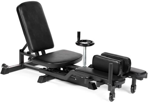 Titan Fitness Leg Stretcher Machine, Up to 180 Degree Leg Split Flexibility Training, Rated 330 LB Capacity, Adduction Leg Stretching Machine, Stretch Equipment for Flexibility and Hip Mobility in Saudi Arabia