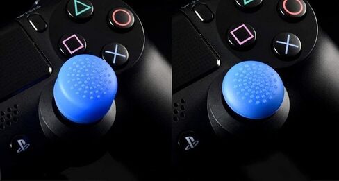 Pack of 8 pcs Analog Controller Gamepad Raised Antislip Thumb Stick Grips Thumbsticks Joystick Cap Cover for PS5, PS4, PS3, Switch Pro, Xbox one, Xbox 360, Wii U, PS2 Controller (Orange) in Kuwait