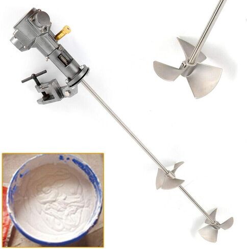 50 Gal Pneumatic Paint Mixer Machine, 1/2 Horsepower Air Agitator Stainless Steel Blender for Efficient Painting, Professional Quality Pneumatic Mixing Tool in Saudi Arabia
