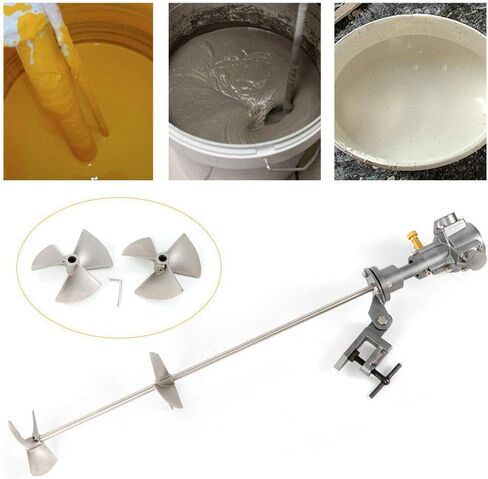 50 Gal Pneumatic Paint Mixer Machine, 1/2 Horsepower Air Agitator Stainless Steel Blender for Efficient Painting, Professional Quality Pneumatic Mixing Tool in Saudi Arabia