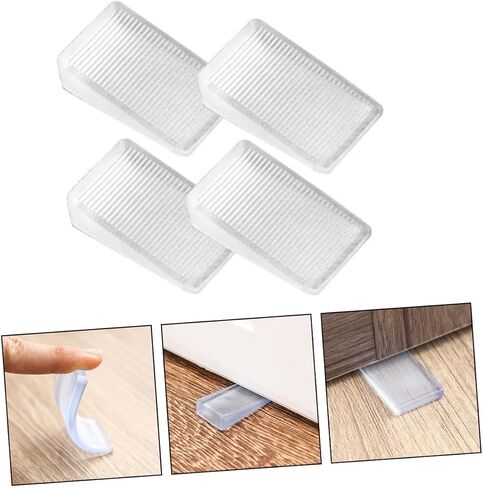 NUOBESTY 4Pcs Furniture Shims for Leveling Wedges Table Sofa Stabilizers for Uneven Floors Durable Easy to Install for Cabinets Refrigerators and More in Saudi Arabia