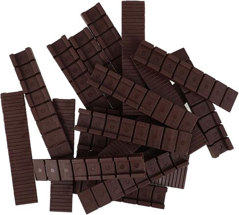 nuobesty 20pcs الأثاث التسوية حشوات الإسفين متعددة الاستخدامات لاستقرار الجداول خزائن والأجهزة سهلة التثبيت متينة للأرضيات غير المستوية in Saudi Arabia