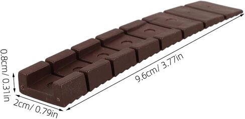 nuobesty 20pcs الأثاث التسوية حشوات الإسفين متعددة الاستخدامات لاستقرار الجداول خزائن والأجهزة سهلة التثبيت متينة للأرضيات غير المستوية in Saudi Arabia