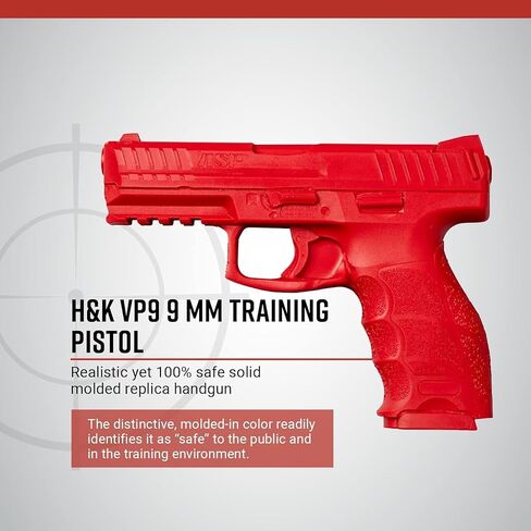 ASP Red Gun, Realistic Safe Training Replica Handgun, Non-Firing Law Enforcement Training Gun, Red in Saudi Arabia