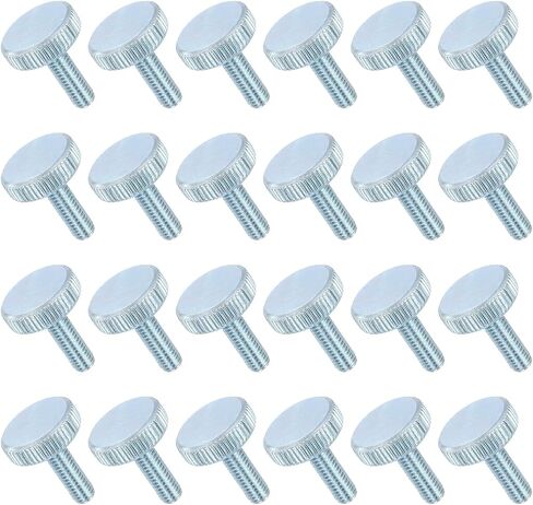 meccanixity 24 pcs m6x18mm مسطحات رأس مسطحة ، حديد صلبة ملولبة بالكامل من مسامير croscrew لإضاءة الأجهزة المنزلية المعدات الإلكترونية in Kuwait