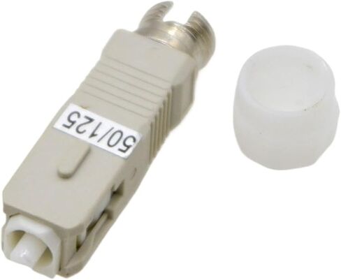 1pcs New Optical Fiber Adapter FC Female -SC Male Optical Fiber Adapter Connector SC-FC(Gray) in Saudi Arabia