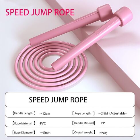Kids Jump Rope, 3-Pack Set, Jump Rope for Kids 8-12, Beginners, and Adults - Lightweight, Tangle-Free, Adjustable PVC Rope - Jump Rope Kids, Jump Rope for Women (3 pcs) in Saudi Arabia