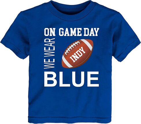Football On Game Day Baby/Toddler T-Shirt for Baltimore Fans in Saudi Arabia