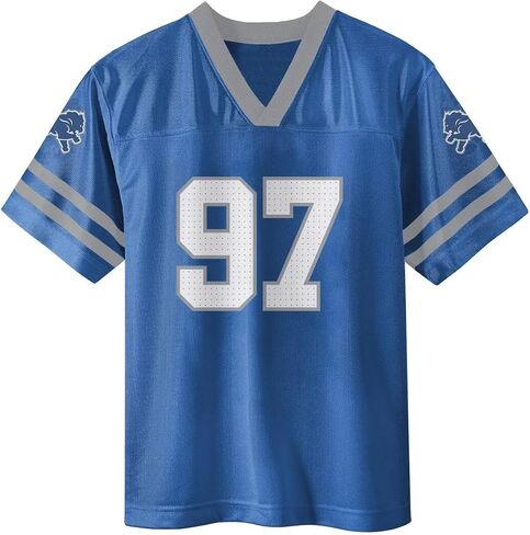 Aidan Hutchinson Detroit Lions Blue #97 NFL Infant Toddler Name and Number Team Color Home Player Football Jersey in Saudi Arabia