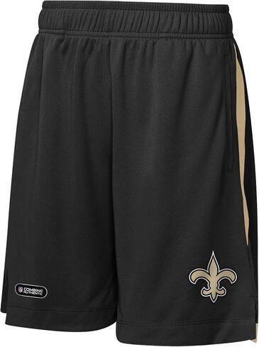 Outerstuff NFL Men’s Field Point Mesh Shorts, Officially Licensed NFL Gear, Comfortable & Lightweight Athletic Wear in Saudi Arabia