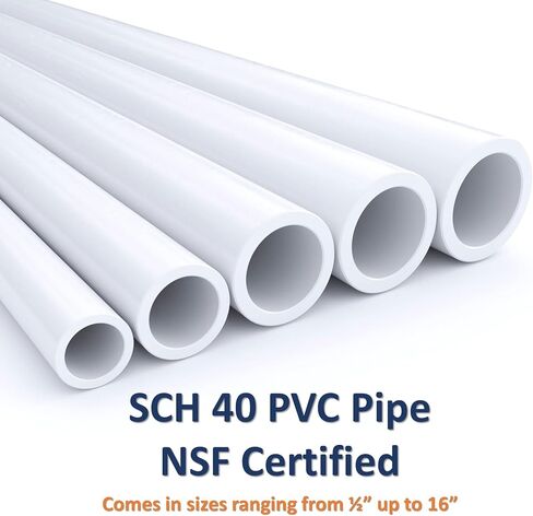1-1/2" Schedule 40 PVC Pipe (1-1/2"x2') in Saudi Arabia