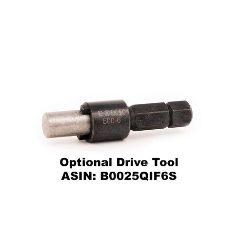E-Z Lok Externally Threaded Insert, C12L14 Carbon Steel, Meets AISI 12L14, 7/16"-20 Internal Threads, 9/16"-12 External Threads, 0.562" Length, Made in US (Pack of 5) in Saudi Arabia