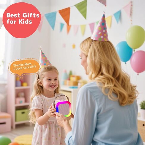 Fede Karaoke Machine for Kids Adults, Mini Karaoke Machine with 2 Wireless Microphones, Portable Bluetooth Speaker with Voice Changing Effects & LED Lights, Best Gifts Toys for Girls and Boys in Saudi Arabia