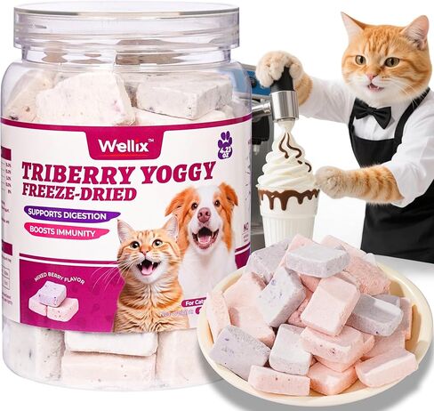 3.5oz Sunny Bites Freeze Dried Chicken Treats for Cat&Dog - Egg Yolk Healthy Cat Treats for Indoor Cats -Supports Immunity&Gut Healthy for Training Kitten Snack or Puppy Treats in Saudi Arabia