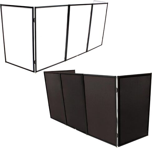 PROX XF-5X3048B 5 لوحة أسود الإطار DJ واجه W-Stainless Quick Release 180 درجة. مفصلات in Saudi Arabia