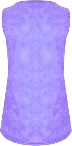 Plus Size Beach Tank Tops for Women Fashion Tie Dye Sleeveless Shirt Casual Basic Tunic Blouse Trendy Vacation Outfits in Saudi Arabia