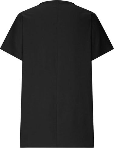 قمصان طباعة عباد الشمس للسيدات بأكمام قصيرة الخامس رسومات رقبة Tshirts بلوزات القطن قمم تونك تونك تونش الملابس 2024 in Kuwait