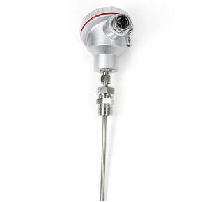 PT100 J K-Type Temperature Transmitter M20X1.5 Thermal Resistance TC RTD Sensor 1Pcs(PT100 100mm-L 6mm-D) in Saudi Arabia