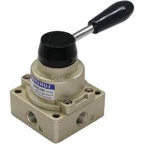 التبديل الهوائي يدوي الصمام الدوار HV200D واحد في واحد واثنين من خارج الأسطوانة عكس صمام اليد صمام اليد 02B (HV-02 1I4THREAD ، 12 مم) in Kuwait