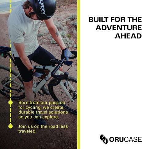حزمة إطار Orucase Mini HC - مقاومة للماء ، حقيبة دراجة صغيرة - Universal و Triangle Cycling Cycling - Road و Gravel و MTB Bicycle Accessories ، 2.4 L ، Black in Kuwait