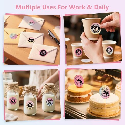 3x2'' Holographic Thermal Labels,3 Rolls Square Label Sticker for Phomemo 241BT for MUNBYN 130B/RW402B Printer,600Pcs Waterproof Label Paper for Address/Logo/Barcode/Price/Thanks in Kuwait