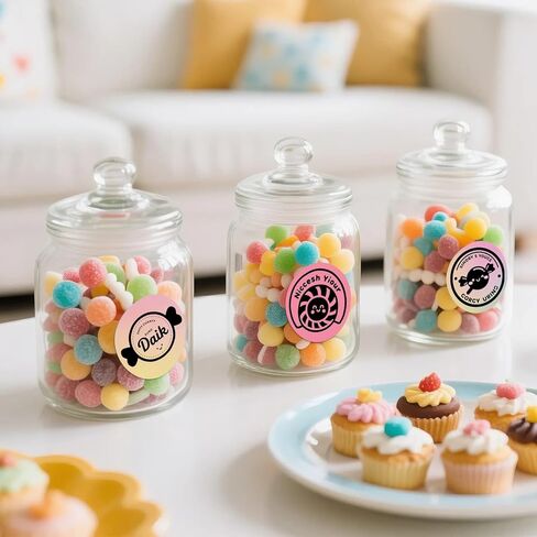 3x2'' Holographic Thermal Labels,3 Rolls Square Label Sticker for Phomemo 241BT for MUNBYN 130B/RW402B Printer,600Pcs Waterproof Label Paper for Address/Logo/Barcode/Price/Thanks in Kuwait