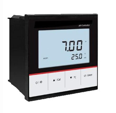 وحدة تحكم الرقابة الصناعية على الإنترنت MV مع نطاق الأس الهيدروجيني -1.00 إلى 15.00 1 إلى 3 نقاط معايرة لمراقبة الرقم الهيدروجيني في الحقول الكيميائية والبيئة والصناعية in Kuwait