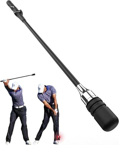 Rocalt Golf Swing Trainer, Click Stick Swing Training Aid for Inertia & Swing Tempo Practice, Weighted Golf Grip Trainer Helps Enhance Strength, Improve Flexibility & Maintain Balance in Kuwait