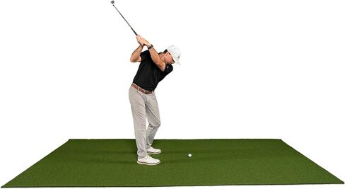 All Turf Mats® 6x12 Fairway Golf Mat – Residue-Free Nylon Turf for Chipping or Rubber Tees, Flexible 5mm Foam Padded Backing, Golf Simulator Mat in Saudi Arabia