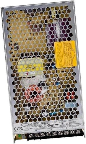 LRS-200-24 Single Output Industrial Power Supply 24V 8.8A 211W, UL/TUV/CB/CE Certified, Fanless, Wide Input 90-264VAC, for Automation, Control Systems in Saudi Arabia