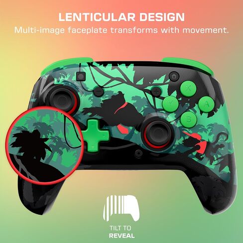 Turtle Beach Rematch Wireless Controller: Invincible Mario - Nintendo Switch/Switch Lite/Switch - OLED Model, Nintendo Switch 2, Glows in the Dark, Rechargeable Battery in Saudi Arabia
