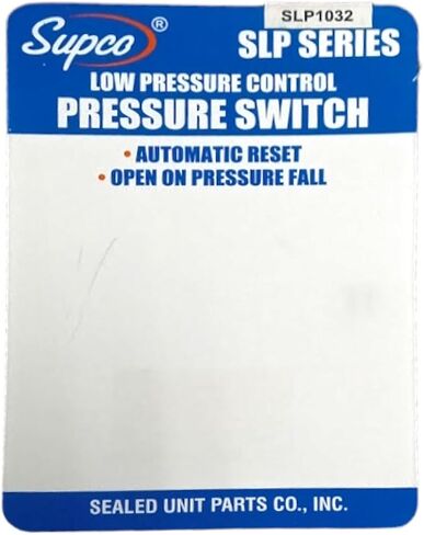 SLP1032 Genuine OEM Supco Low Press Switch in Saudi Arabia