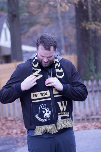 تقليد الأوشحة Wofford Terriers Scarf - Wofford College Classic Classic in Saudi Arabia