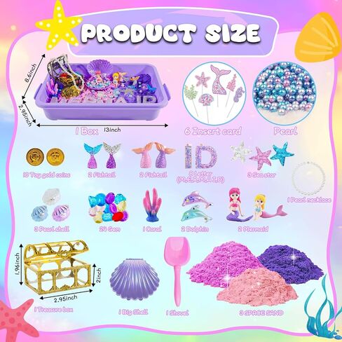 Bbiamsleep Dinosaur Sensory Bin, 147 Pcs Dinosaurs Sand Kit with Sandbox 2.2 lbs Color Sensory Sand 10 Dinosaur Mould 9 Tools Dinosaur Sensory Bin Fillers for Birthday Party in Saudi Arabia