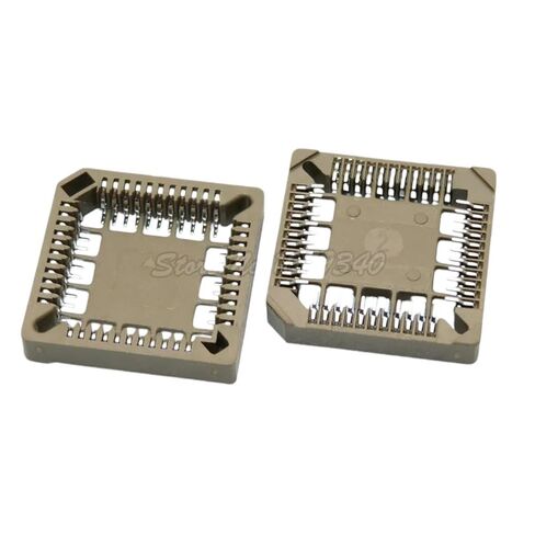 10pcs PLCC44-SMD IC Socket ، محول المقبس PLCC44 ، 44 PIN PLCC-44 محول جديد للوصول 2025 عالية للجودة in Kuwait