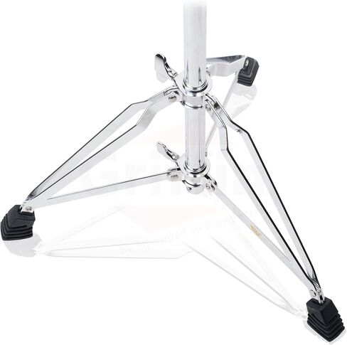 Griffin Stand-Up Snare Drum Stand (Extended XHeight Edition) – Tall Adjustable Chrome Hardware for Practice Pads, Drum Kits & Concert Use in Saudi Arabia