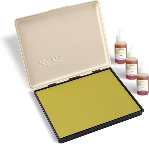 التسريب 8 "× 12" وسادة حبر ختم صناعية كبيرة إضافية ، انتقل إلى وسادة حبر الطوابع الكبيرة للألوان الزاهية ، حتى التغطية والمتانة ، وسادة طوابع الليمون in Saudi Arabia