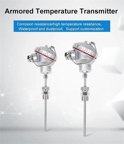 PT100 J K-type Transmitter M20x1.5 مقاومة حرارية TC RTD مستشعر 1PCs (PT100 100MM-L 6MM-D) in Saudi Arabia