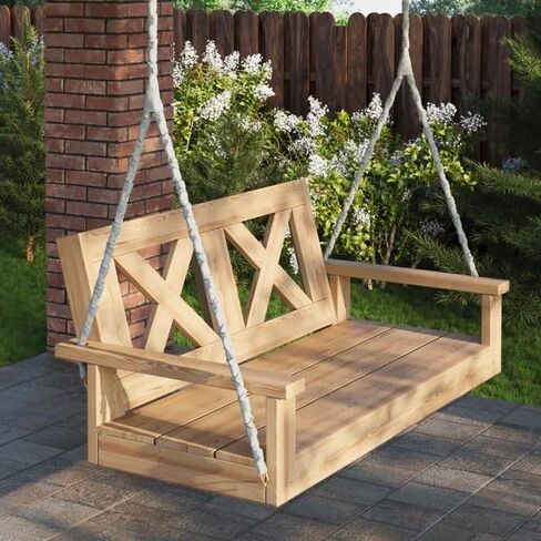 Decorative Black Porch Swing Chain Cover - Weather-Resistant Olefin Fabric Cover for Swing Chains in Saudi Arabia