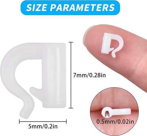 صيد الأسماك Clevis Easy Spin Spinner Clevis Kit - 260pcs Spinner Blade Clevis مطوية Clevises البلاستيك لقطات سريعة لإغراء ملعقة الصيد Spinnerbait Parts الإكسسو in Kuwait
