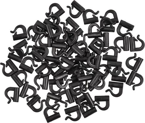 صيد الأسماك Clevis Easy Spin Spinner Clevis Kit - 260pcs Spinner Blade Clevis مطوية Clevises البلاستيك لقطات سريعة لإغراء ملعقة الصيد Spinnerbait Parts الإكسسو in Kuwait