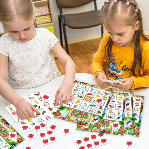 35pcs الطفل دش Bingo لعبة 24 لاعبا الوردي coquett in Saudi Arabia