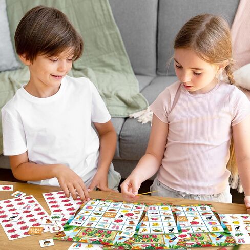 35pcs الطفل دش Bingo لعبة 24 لاعبا الوردي coquett in Saudi Arabia