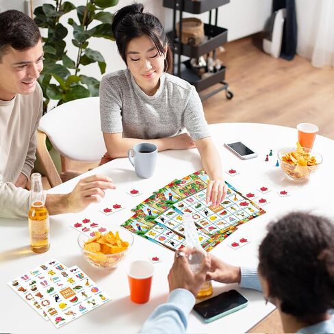35pcs الطفل دش Bingo لعبة 24 لاعبا الوردي coquett in Saudi Arabia